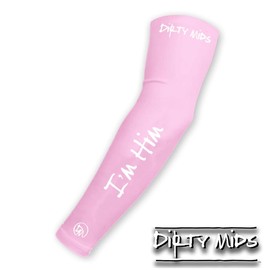 SAVAGE SERIES - Compression Arm Sleeves for Sports - Color: I'M HIM, Size: M/L