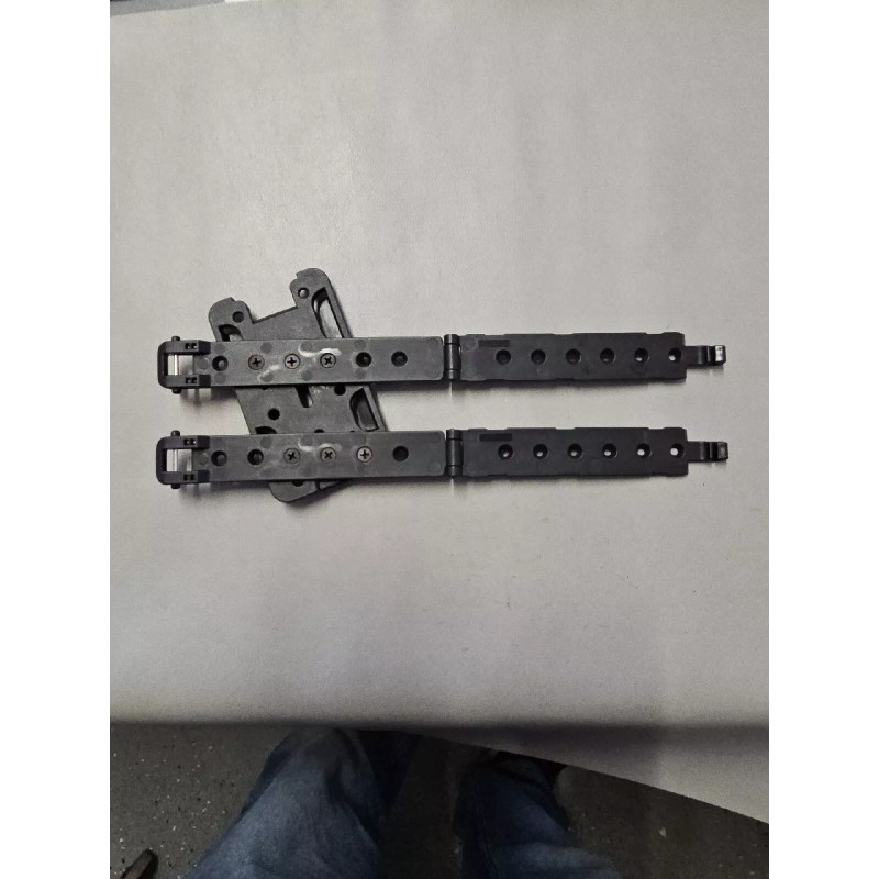 BLADE-TECH TMMS HOLSTER ATTACHMENT KIT, OUTER, WITH MOLLE, BLACK