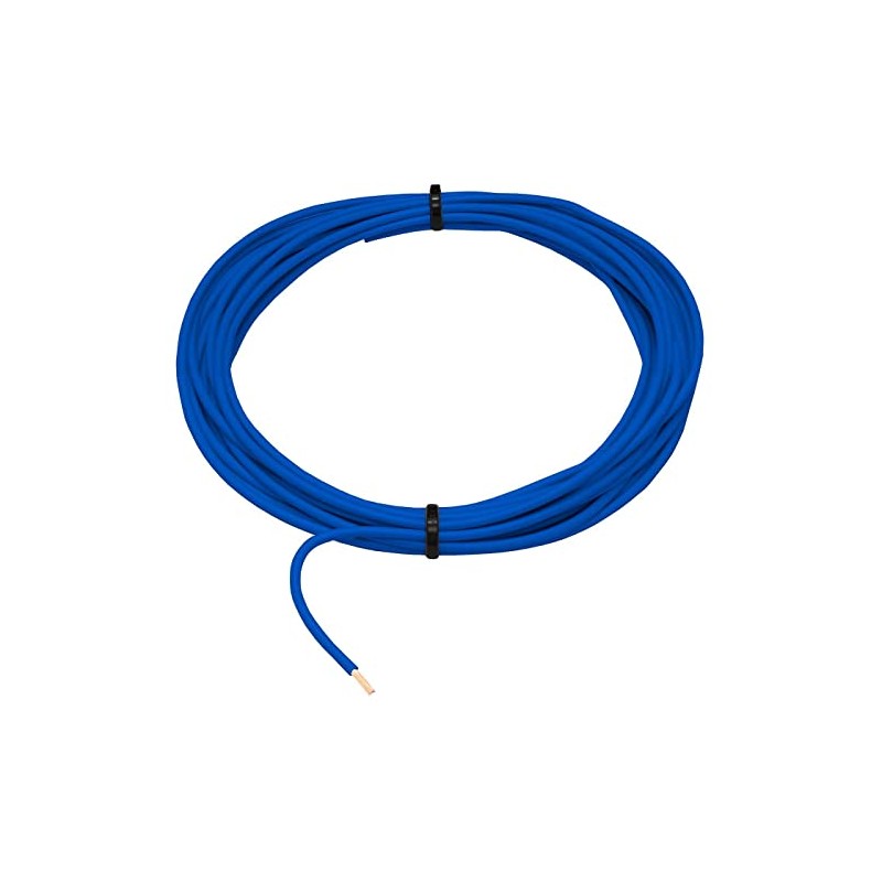 Flry Vehicle Cable Blue 1 mm² Round Cable Stranded Car