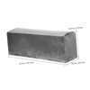 STOBAZA Leather Fabric Sofa Arm Covers Elastic Couch Armrest Protectors