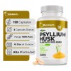 Psyllium Husk Fibra Altamente Soluble 180 Capsulas Bioherb Sin Sabor