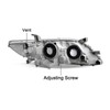 Headlights Assembly Pair for 2007 2008 2009 Toyota Camry (Exclude