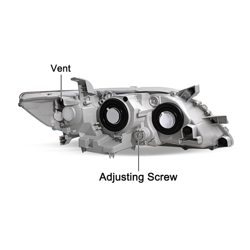 Headlights Assembly Pair for 2007 2008 2009 Toyota Camry (Exclude