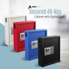 Adiroffice Key Holder Wall Mount - 40-keys Lock Box with