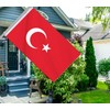 Turkey Flag,3x5 FT Turkish Flag,36x60 Inch Large Digitial Double-Printed Durable