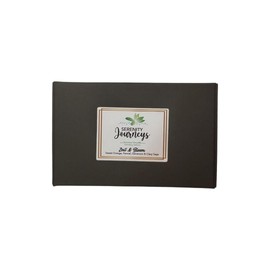 Serenity Journeys Zest & Bloom Soap Bar | Handmade | Vegan & Cruelty-Free | With Sweet Orange, Fennel, Geranium & Clary Sage | 120g