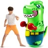 JOYIN Inflatable T-Rex Dinosaur Bopper 47 Inches, Bop Bag Inflatable
