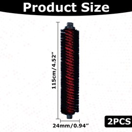 Pack of 2 Cleaning Brushes for Roborock S7 Maxv Ultra, Roborock S7/S8 Accessories, Roborock S7 Max Ultra Accessories, Roborock S8 Maxv Ultra Accessories, Roborock S7 Brush for Dock Self Cleaning and