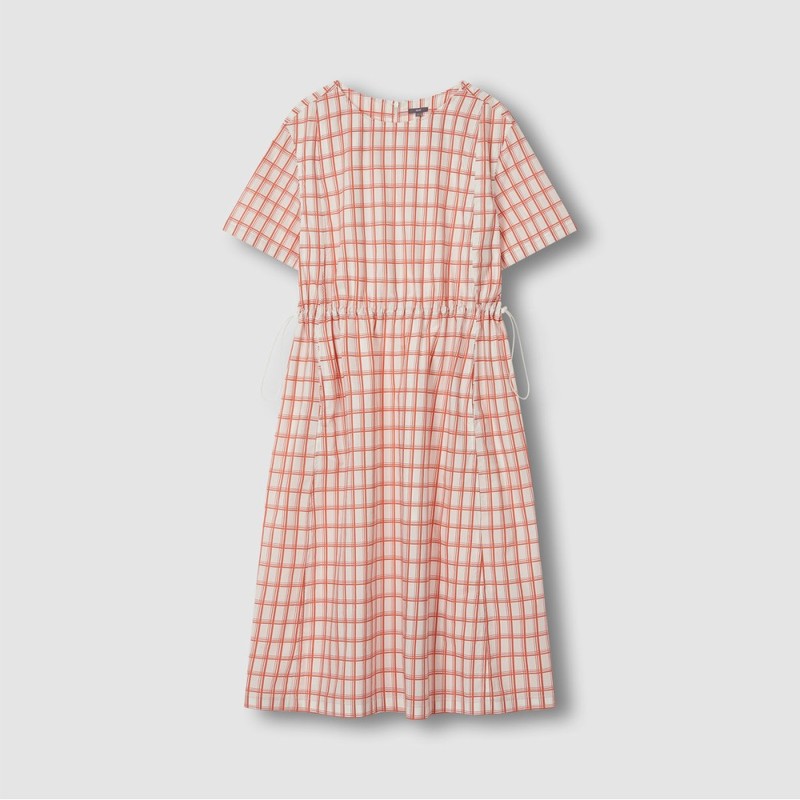 JAJU [JAJU] Women's Crinkly Waist String Dress (Choose 1 of