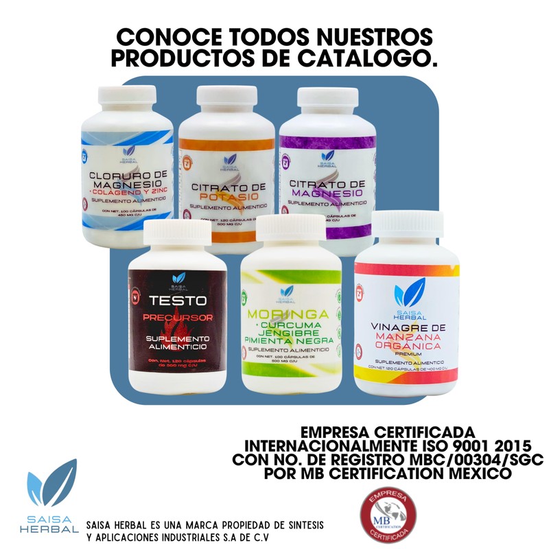 Hongo Tremella 100% Puro Con 120 Capsulas Saisa Herbal