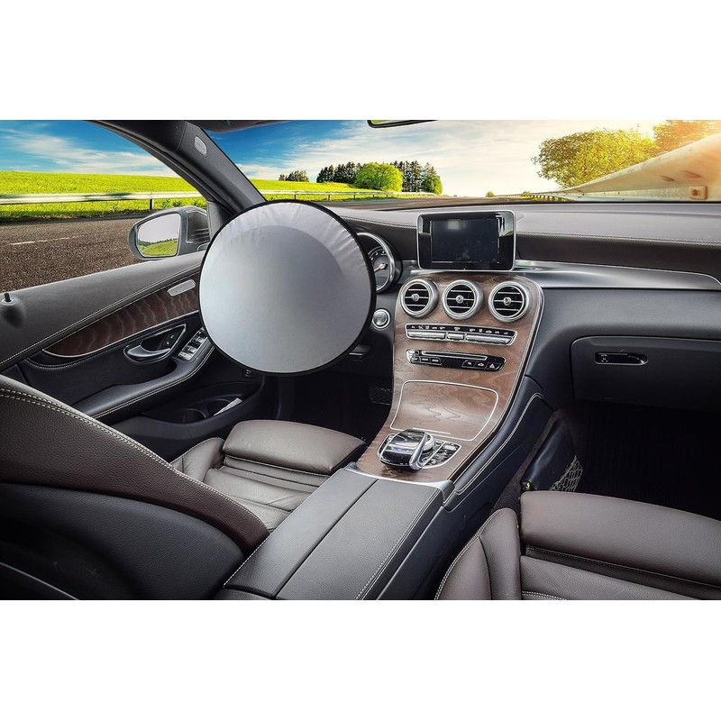 Timotech Parasol para Auto, Cubre Sol para Auto Plegable para