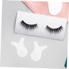 WOONEKY 100pcs Y Comb Eyelash Lift Tool Transparent Lash Perm
