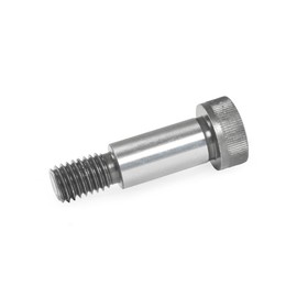 Ganter Normelemente Fitting Screws with Collar ISO 7379-12-M10-55, Mounting Diameter 12 mm, Steel, Pack of 5