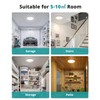wowatt 2Pcs Battery Operated Ceiling Lights Rechargeable Motion Sensor Light