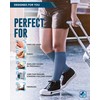 Doctor's Select 3 Pairs Plus Size Compression Socks Wide Calf