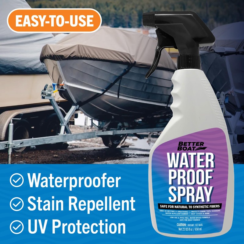Fabric Waterproof Spray, 22 Fl Oz Heavy Duty Protector and