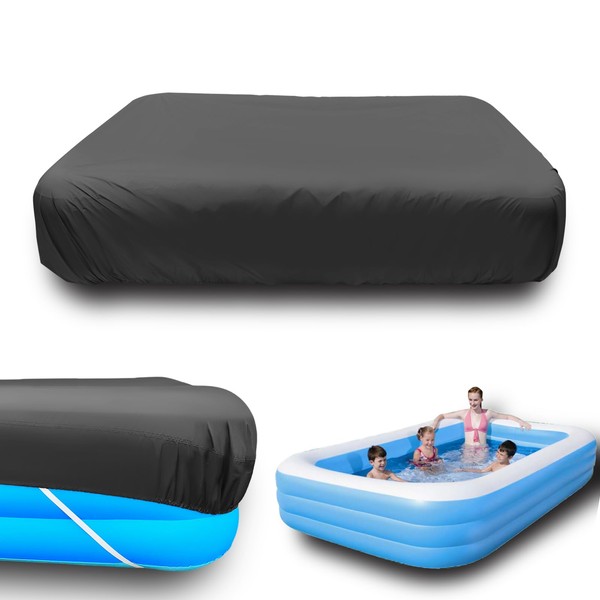 10 X 6 ft Inflatable Rectangle Swimming Pool Cover 120x72