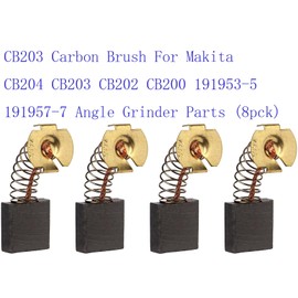 CB203 Carbon Brush For Makita CB204 CB203 CB202 CB200 191953-5 191957-7 Angle Grinder Parts (8pck)