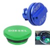 HKOO Diesel Fuel Cap Compatible with Dodge Ram, Aluminum Factory