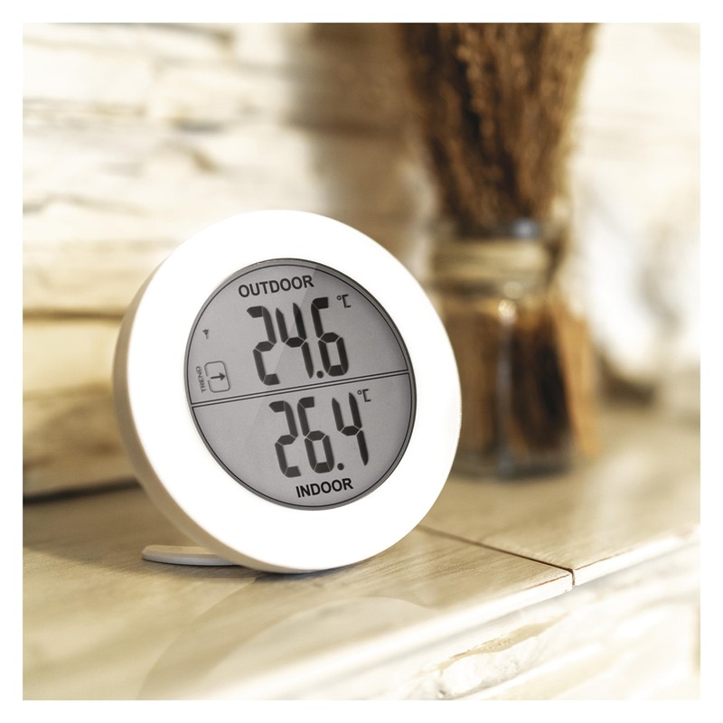 EMOS - Digital Thermometer with Outdoor Sensor - Wireless Wireless