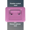 Westcott Cash Box Lockable (Compact, 15 cm) Lilac | Lockable