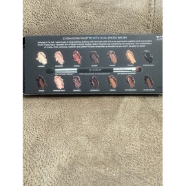 Eyeshadow New! Sigma Warm Neutrals Eyeshadow Palette 14 Shades + Dual Ended Brush