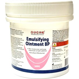 Emulsifying Ointment BP 500 GM | Bath emollient | Soap Substitute | Skin Moisturizer | Dry Skin Solution