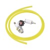 Cancanle Primer Bulb Fuel Hose Line Filter Spark Plug Kit