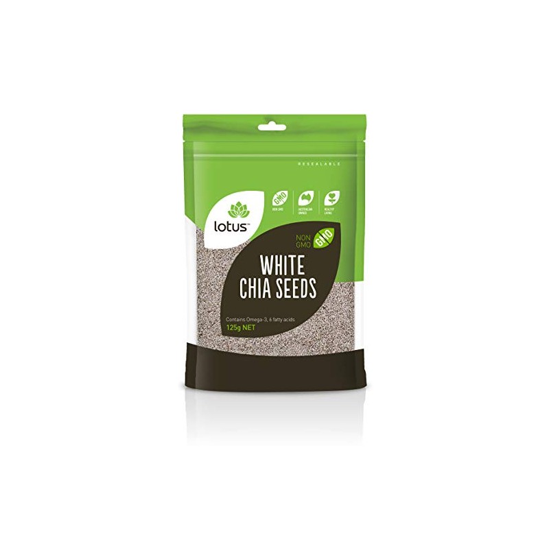 Lotus White Chia Seeds 125g