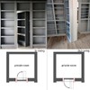 HOWHY Hidden Hinge Hardware for Heavy Duty Wood Doors &