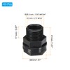 PATIKIL PVC Bulkhead Fitting NPT1/2 Female x GHT 3/4" Male,