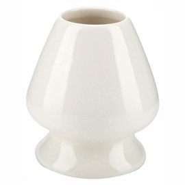 ANCLLO Matcha Whisk Stand Ceramic for Bamboo Matcha Chasen for Tea Set Accessories (White)