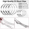 Leogony CV Boot Clamp Pliers, Clic-R Type Heavy Duty Hose