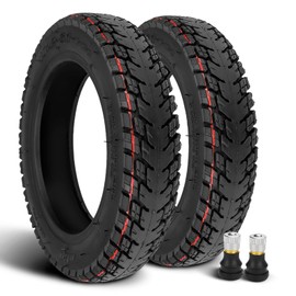 GLDYTIMES (2 Pack) 10x2.30-6.5 Vacuum Tire With Sealant,10 Inch Off Road Tubeless fit for 10x2.3 NIU KQi2 Pro Electric Scooter,Replacement Front/Rear Spare Tire,Durable,Non-slip