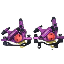 QIRUN ZOOM HB-100 Bicycle Brake Mountain Bike Line Pull Hydraulic Disc Brake Set Tool Caliper Front/Rear Set MTB Parts