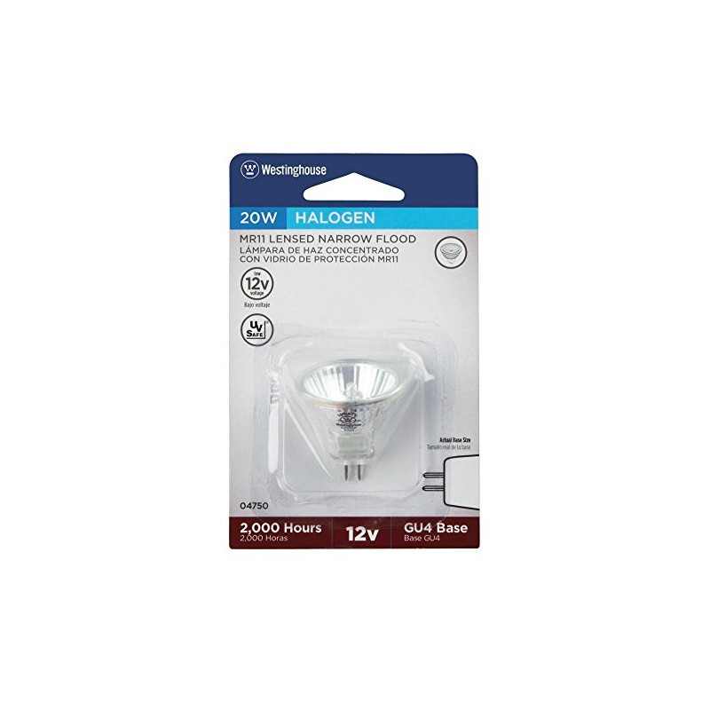 Westinghouse Lighting 04750 Corp 20-watt MR11 Halogen Flood Bulb ,