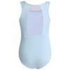 Phineein - Maillot de gimnasia para niñas, espalda de malla,
