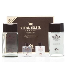 Other brands Crisdin Men's Cosmetics Vital Snail 2-Piece Set / 세트 크리스딘 남자화장품 바이탈 스네일 2종