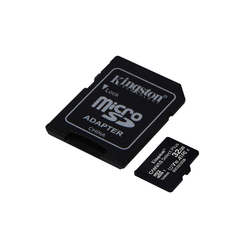 Kingston Canvas Select Plus microSD Card SDCS2/32 GB-2P1A Class 10