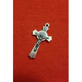 100 Cross SAINT   BENEDICT  Stainless Steel  Catholic Jesus Crucifix Pendant NEW