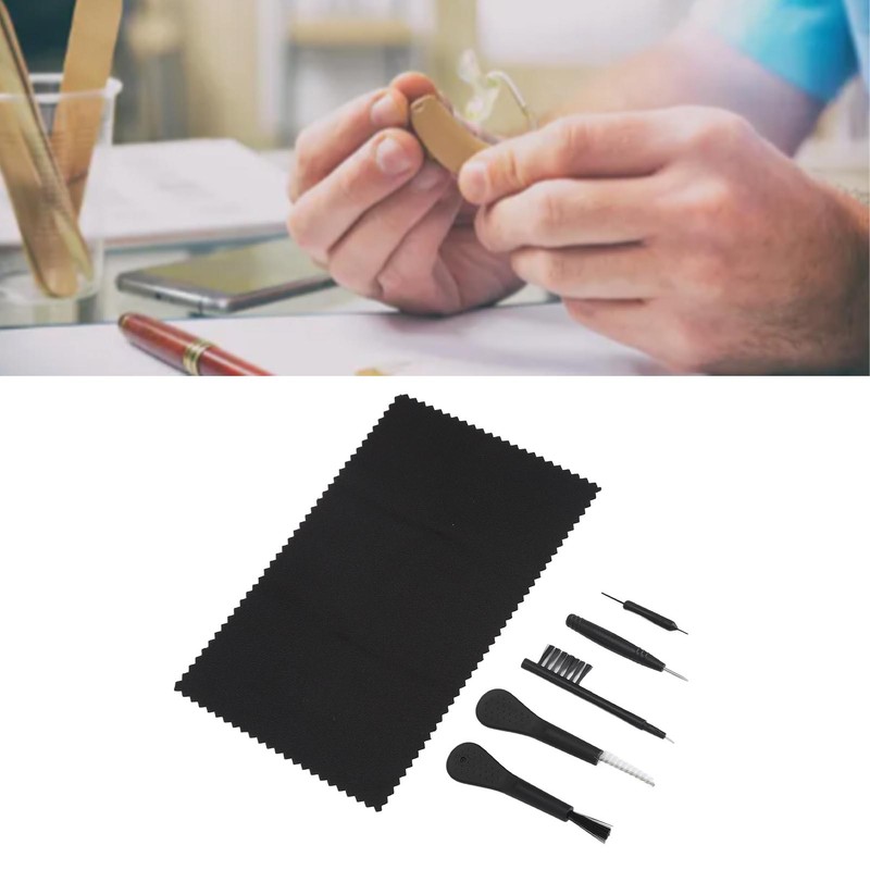 Sound Aid Cleaning Kit Professional Black Sound Amplifier Vent Cleaner