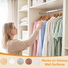 WARDENIX Closet Rods for Hanging Clothes, 34 to 62 Inches