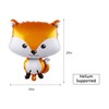 Finypa 4 x 63cm Mylar Fox Balloons Baby Shower Kids