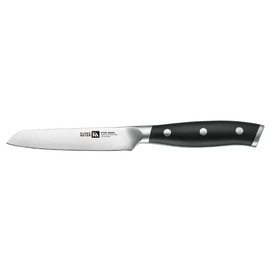 Klaus Meyer Stahl High Carbon Exclusive German Steel 3.5 inch Paring Knife (Black)