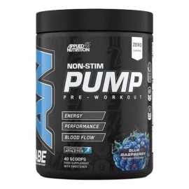 Applied Nutrition Abe Pump Stim Free Pre-entreno 40 Servs Sabor Blue Razz