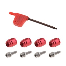ECSiNG 4 Sets Bicycle Disc Brake Olive Connection Insert Kit Compatible with Sram Avid Hydraulic Disc Brake Hose