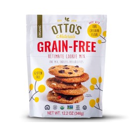 Otto’s Naturals Ultimate Cookie Mix (4 pack of 12.2oz bags) Organic, Grain-Free, Gluten-Free, and Non-GMO Verified All-Purpose Cookie Mix made from Cassava Flour