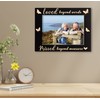 XJF Memorial Father Mother Engraved Picture Frame - Loved Beyond