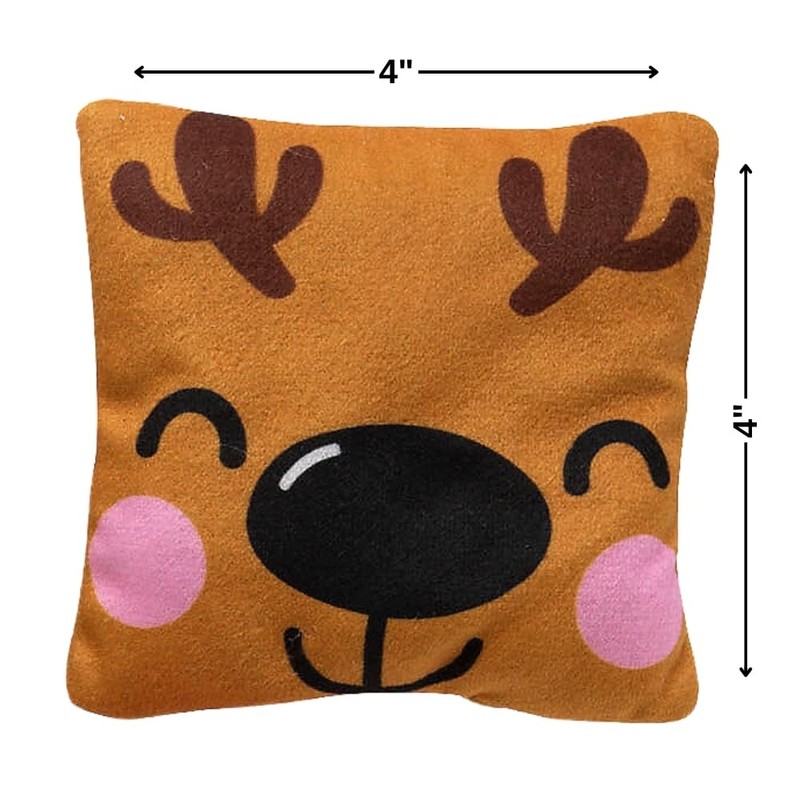 Fun Express Square Stuffed Christmas Characters - 12 Pc