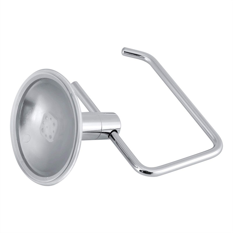 HAOHIZE Suction Cup Toilet Roll Paper,Stainless Steel Bathroom Toilet Suction